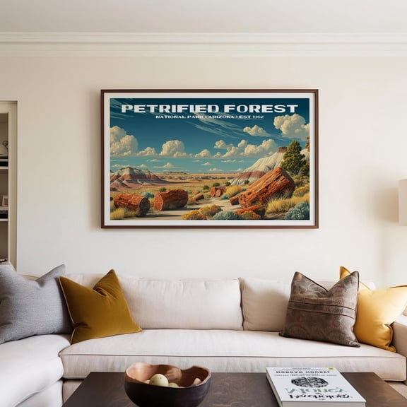 Cadillac Retro Mid Century Modern Car File Poster