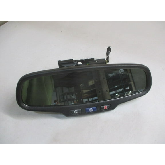 Pre-Owned Cadillac SRX CTS Rear View Mirror w/Auto Dim & Onstar OEM LKQ - Verify Specific Vehicle Fitment In Description - (Good)
