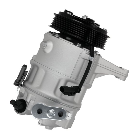 Cadillac SRX V6 3.6L 2012-2016 AC A/C Compressor w/ Clutch, CO22224C & 97586, Aluminum, R134a, Front Placement, Belt Driven, PAG 46 Oil, 12V