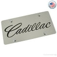 thumbnail image 1 of Cadillac Script License Plate (Chrome), 1 of 3