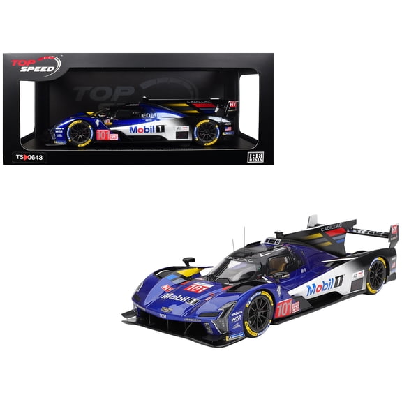 Cadillac V-Series.R #101 Filipe Albuquerque - Jordan Taylor - Ricky Wayne Racing" FIA WEC "24 Hours of Le Mans" (2025) 1/18 Model Car by Top Speed