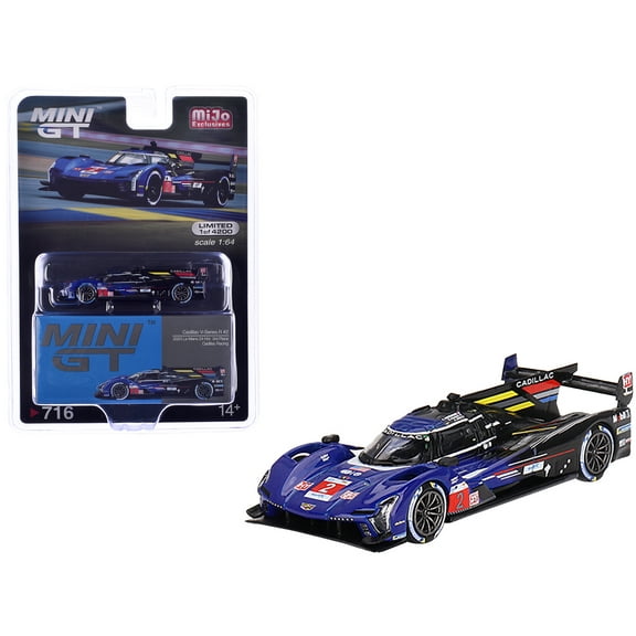Cadillac V-Series.R #2 Earl Bamber - Alex Lynn - Richard Westbrook "Cadillac Racing" 3rd Place "24 Hours of Le Mans" (2023) Limited Edition to 5400 pieces Worldwide 1/64 Diecast Model Car by Mini GT