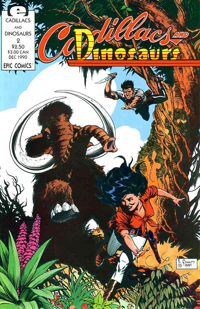 Cadillacs And Dinosaurs #2 VF ; Epic Comic Book - Walmart.com