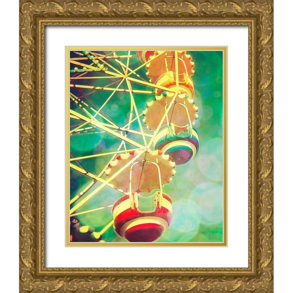 Cadloff, Robert 15x18 Gold Ornate Wood Framed with Double Matting Museum Art Print Titled - Tibidabo