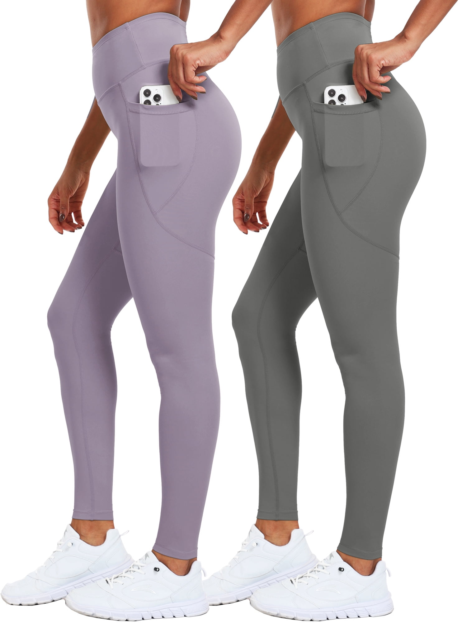 Black High Waist Leggings For Women