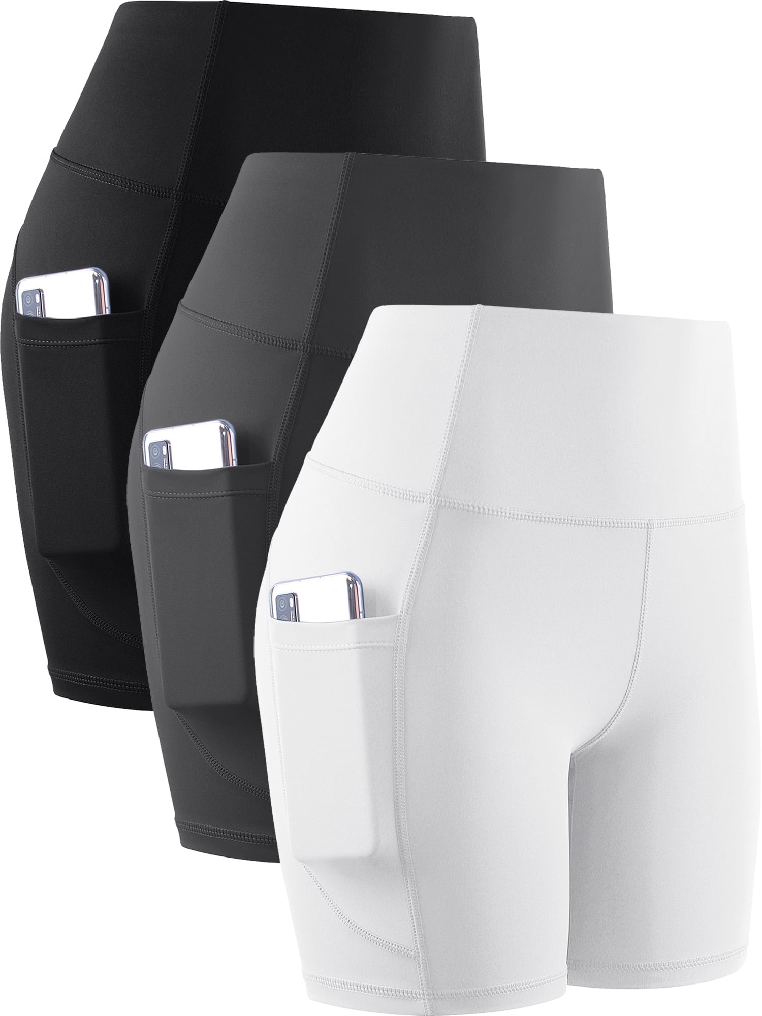 High Waist Yoga Shorts For Women