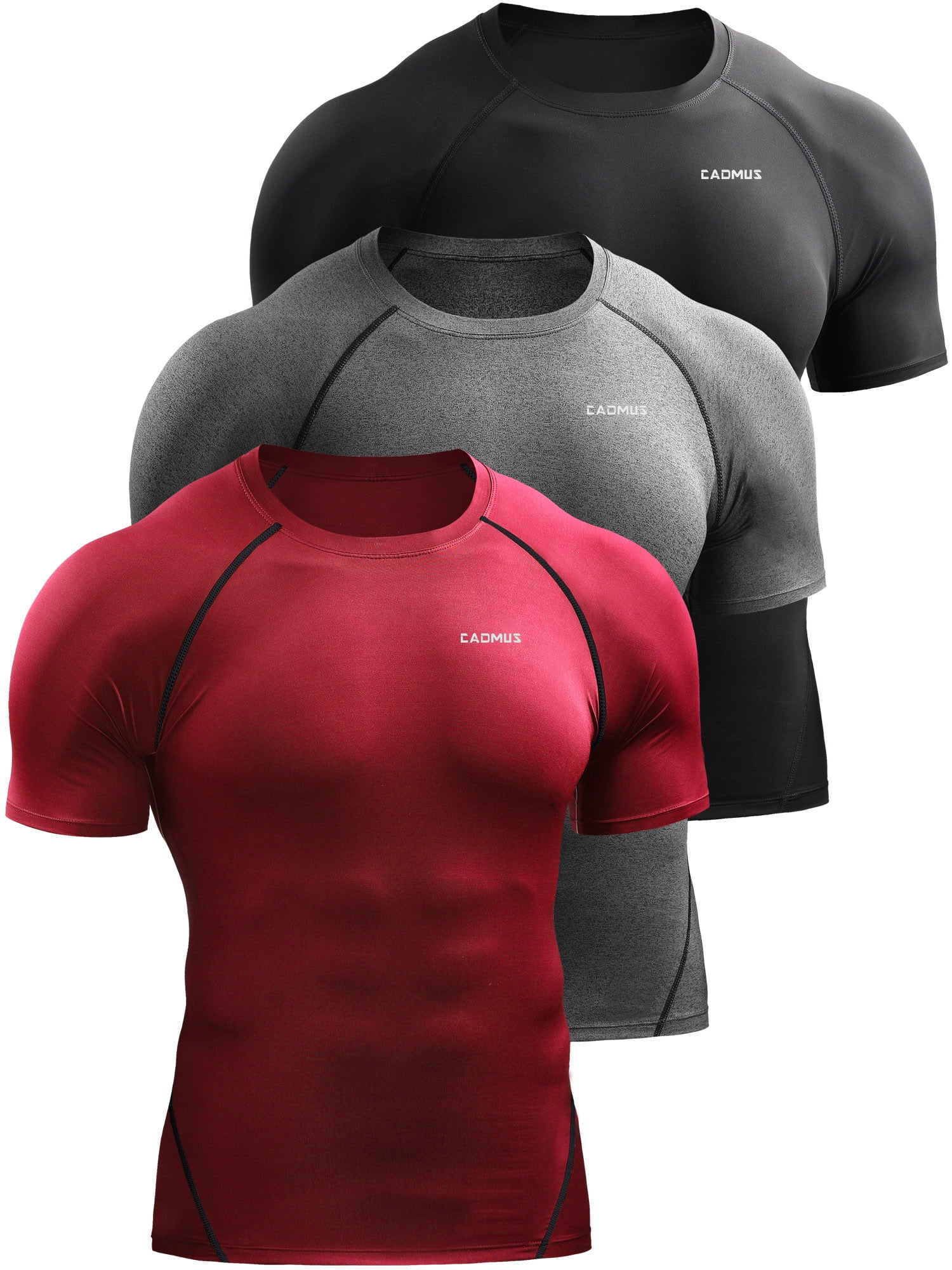 Under Armour Heatgear Dynasty Compression T Red 1238775-600 - Free Shipping  at LASC