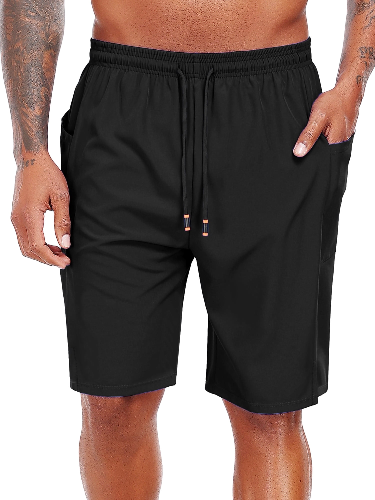 Cadmus Men's Swim Trunks with Compression Liner 9 Inch Inseam Mens