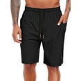 thumbnail image 1 of Cadmus Men's Swim Trunks with Compression Liner 9 Inch Inseam Mens Bathing Suit Quick Dry Beach Shorts Board Shorts,Black,XL, 1 of 10