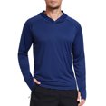 thumbnail image 1 of Cadmus Men's UPF 50+ Sun Protection Hoodie Long Sleeve Fishing Shirts with Thumb Holes for Outdoor, Workout, Running, Hiking, 1 of 3