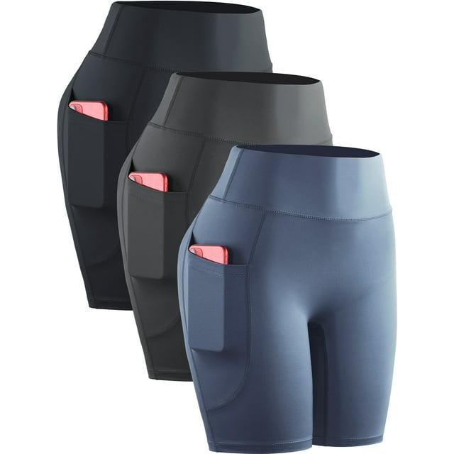 Cadmus Women's Biker Shorts Naked Feeling 7.5'' High Waisted Yoga