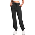 thumbnail image 1 of Cadmus Womens 29'' Sweatpants Lounge Comfy Drawstring Athletic Running Workout Joggers with Pockets, Petite/Regular, 1 of 8