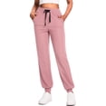 thumbnail image 1 of Cadmus Womens Plus Size 29'' Sweatpants with Pockets Lounge Comfy Drawstring Athletic Running Workout Joggers, Petite/Regular, 1 of 8