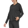 thumbnail image 1 of Cadmus Women's Quick Dry Long Sleeve Shirts Athletic Yoga Tops Casual Comfy Sun Protection Running Shirt, 1 of 8