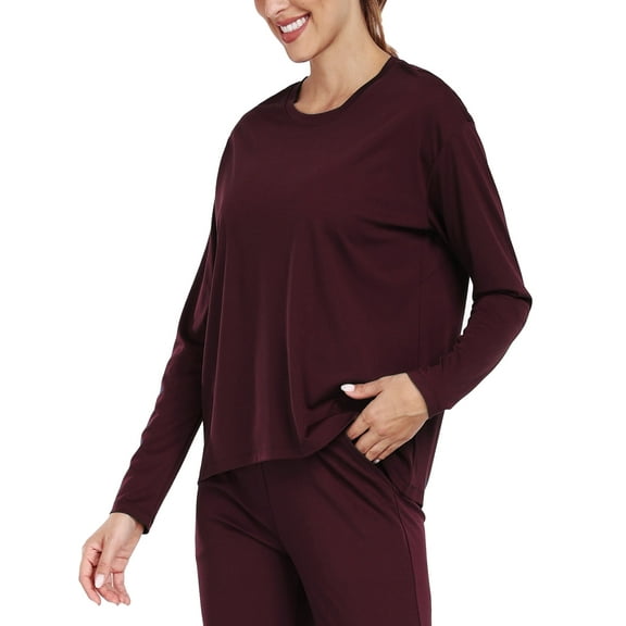 Cadmus Women's Quick Dry Long Sleeve Shirts Athletic Yoga Tops Casual Comfy Sun Protection Running Shirt