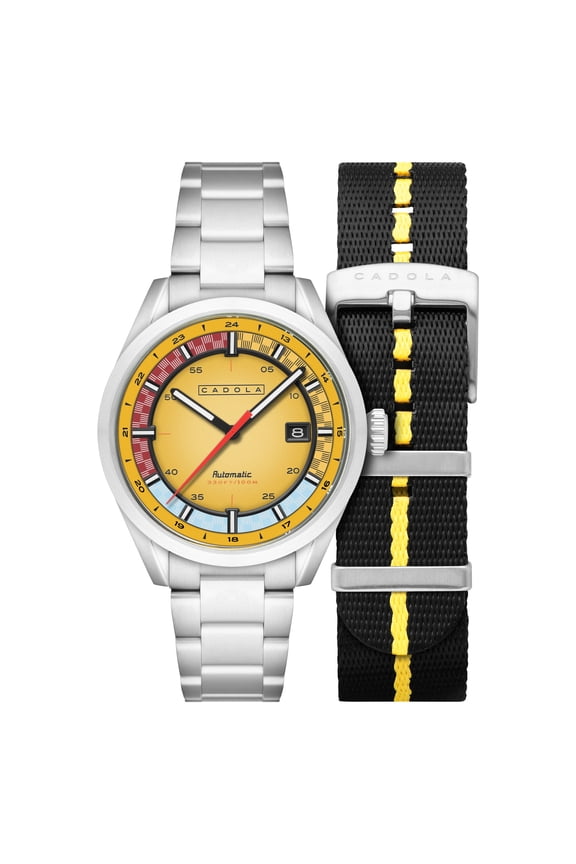 Paddock Stainless Steel 43mm Automatic Wristwatch CD-1037-33
