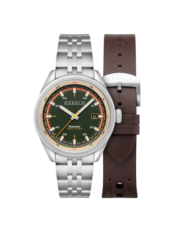 Pista Stainless Steel 43mm Automatic Wristwatch CD-1031-11