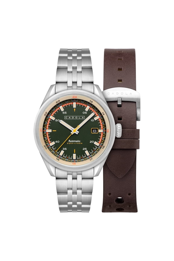 Pista Stainless Steel 43mm Automatic Wristwatch CD-1031-11