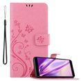 Cadorabo Case for Honor 7A / Huawei Y6 PRIME 2018 Cover in FLORAL PINK