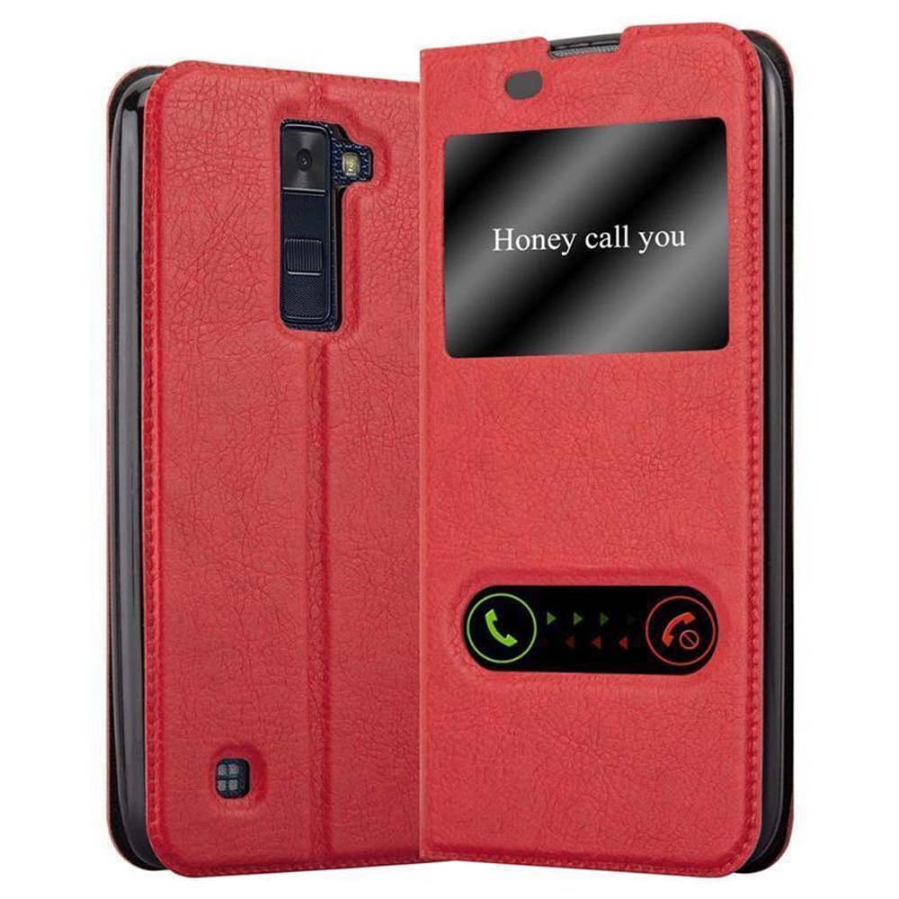 CADORABO Custodia con chiusura magnetica, funzione stand e tasca per le carte CUSTODIA A LIBRO per 6T, Nero, Carbone
