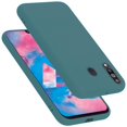 Cadorabo Case for Samsung Galaxy M30 / A40s Cover in LIQUID GREEN TPU