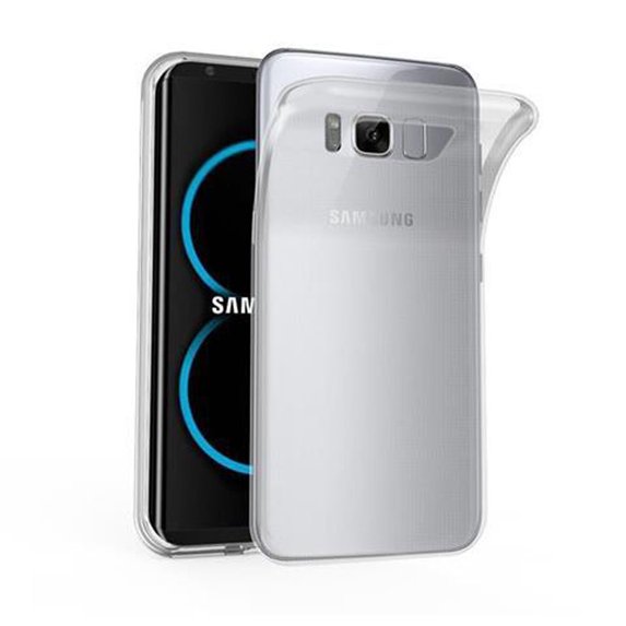 Cadorabo Case for Samsung Galaxy S8 Cover in FULLY TRANSPARENT TPU Silicone Protection