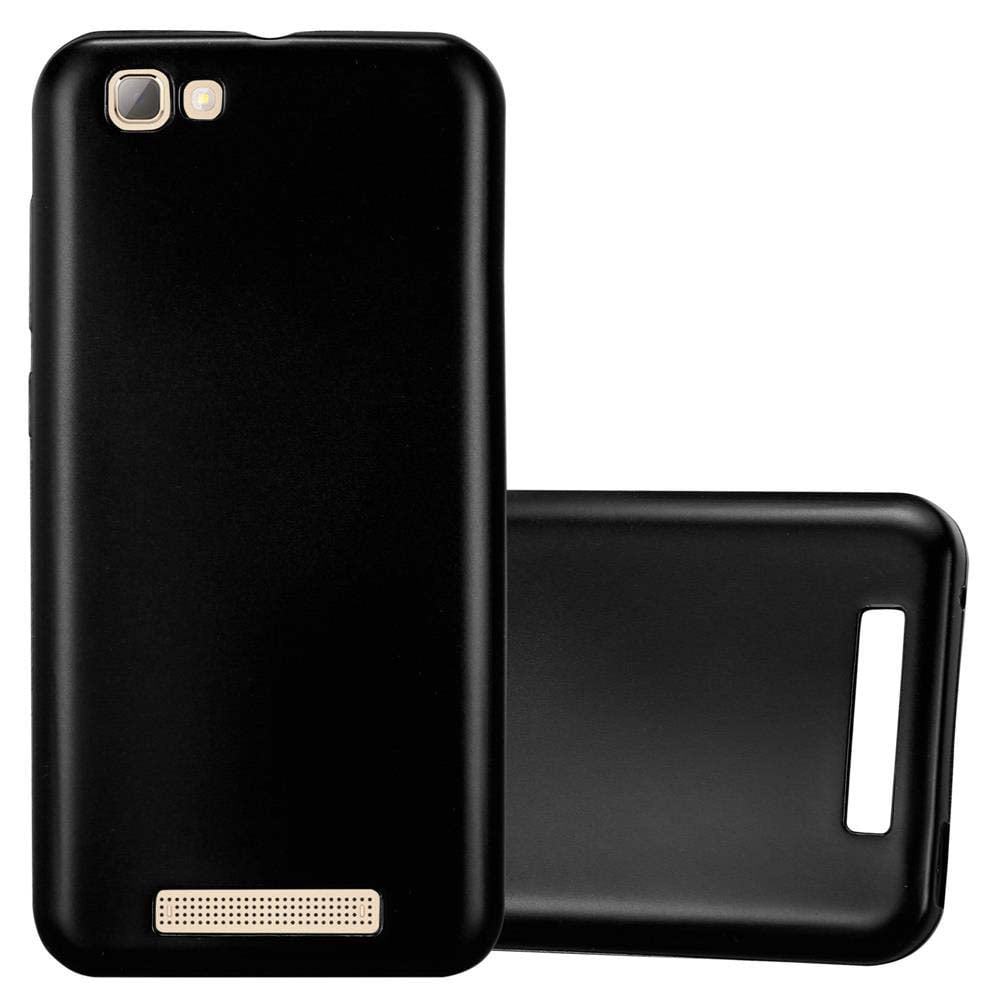 cadorabo Book Case works with ZTE BLADE A612 in NIGHT BLACK - with Magnetic Closure, Stand Function and Card Slot - Wallet Etui Cover Pouch PU Leather Flip