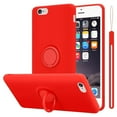 thumbnail image 1 of Cadorabo Cover for Apple iPhone 6 PLUS / 6S PLUS Case in LIQUID RED TPU with ring, 1 of 9