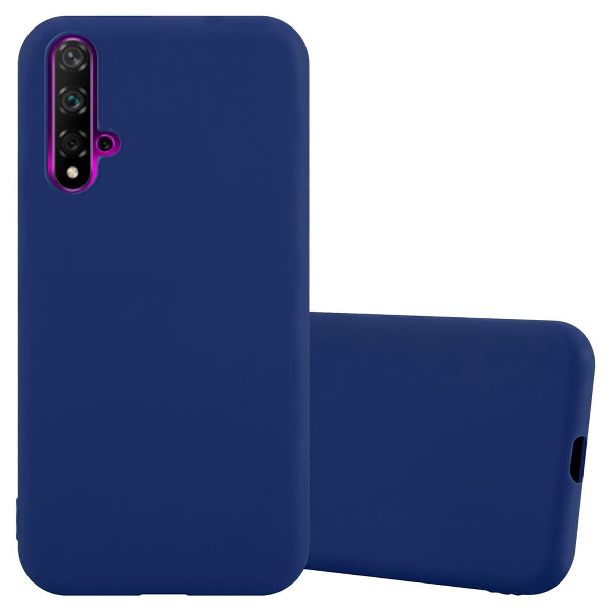 CADORABO Custodia Compatibile Con Huawei Nova 5 / 5 Pro In Candy Rosso