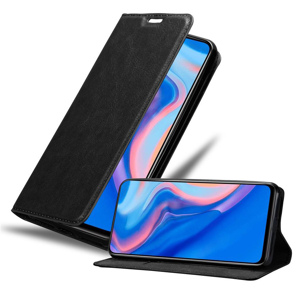 Custodia Portafoglio Flip Per Huawei P Smart Z / Y9 Prime 2019 | TPU Con Slot Per Carte E Chiusura Magnetica - Rosso