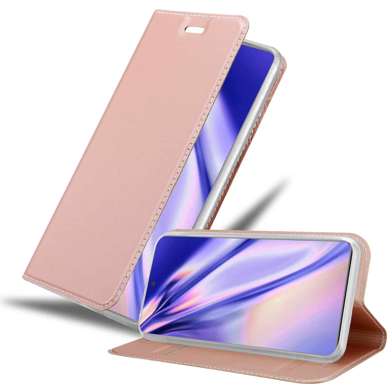 Custodia Libro Per Motorola Moto G5s In Classy Oro Rosa - Con Vani Di Carte Funzione Stand E Chiusura Magnetica Portafoglio Cover Case Wallet Book Etui Protezione De 120127
