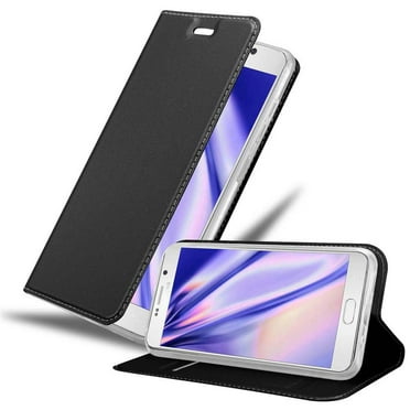 Cadorabo Cover for Samsung Galaxy NOTE 5 Case in CLASSY BLACK magnetic closure