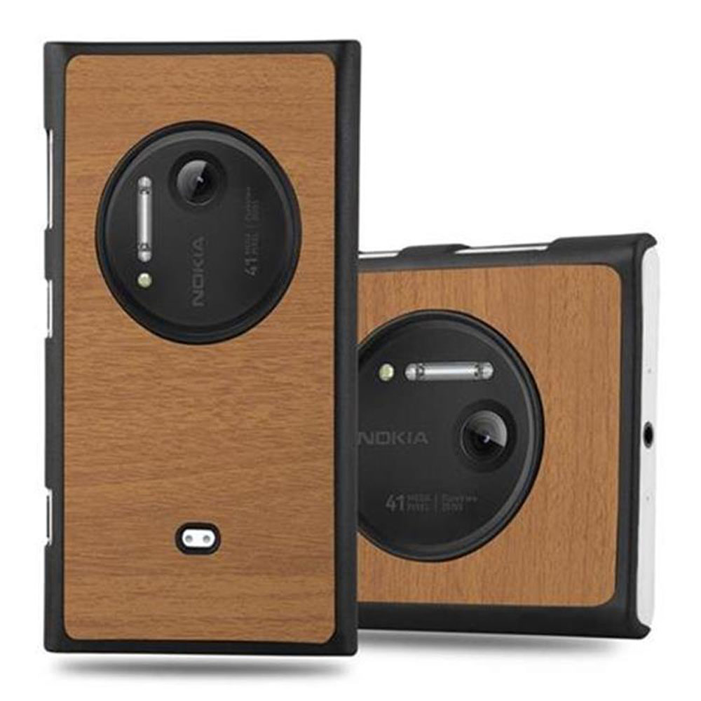 Custodia Libro Cadorabo Per Nokia Lumia 1020, Colore Blu Scuro Classy, Con Chiusura Magnetica, Vani Per Carte E Banconote, Funzione Stand