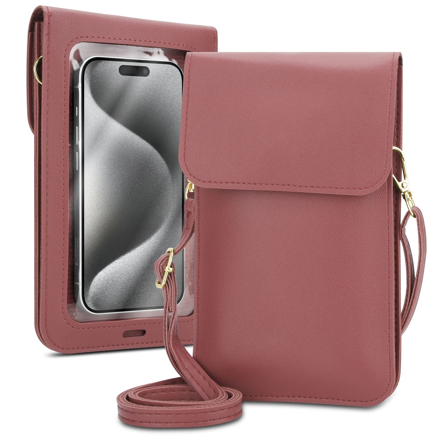 Cadorabo Shoulder Bag Case for Blackberry DTEK 50 Cover in BROWN Handbag Walmart