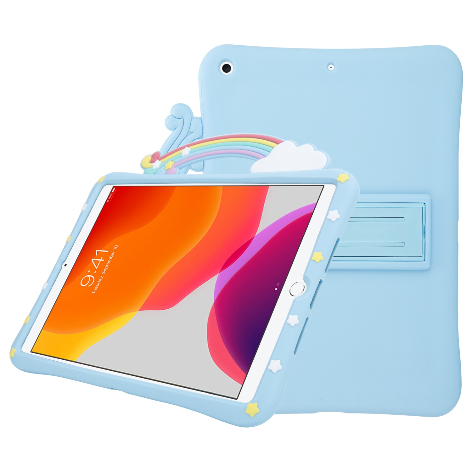 Cadorabo Tablet Cover for Apple iPad MINI 6 (8.3 inch) in Rainbow No. 2