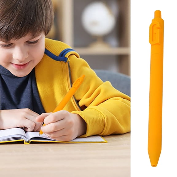 Cadorn 0.5mm Black Ballpoint Pen with Carbon Steel Tip, Large Capacity Ink Barrel, Quick-Drying & Quiet - INS-Style Embossed Design, Exam-Approved Smooth Writing Pen