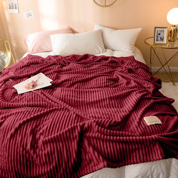 Cadorn 1 PCS Solid Color Magic Fleece Blanket 59\