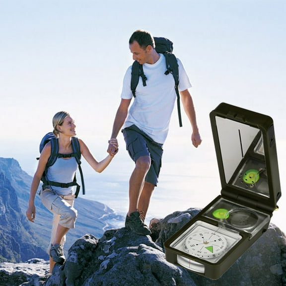 Cadorn 10 - in - 1 Multifunction Outdoor Survival Compass Kit - Camping & Hiking Essential Tool