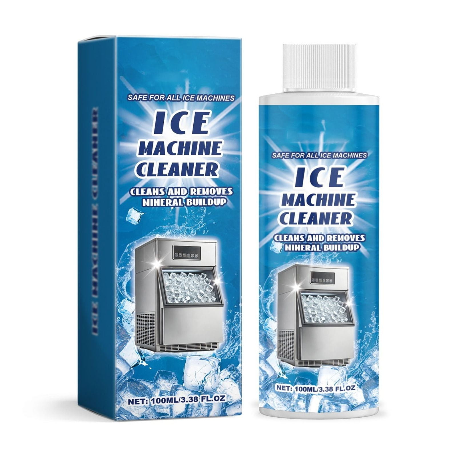 Cadorn 100ml Ice Maker Cleaner - Scale Remover & Ice Breaker - Cleans Ice Plates & Removes Mineral Buildup