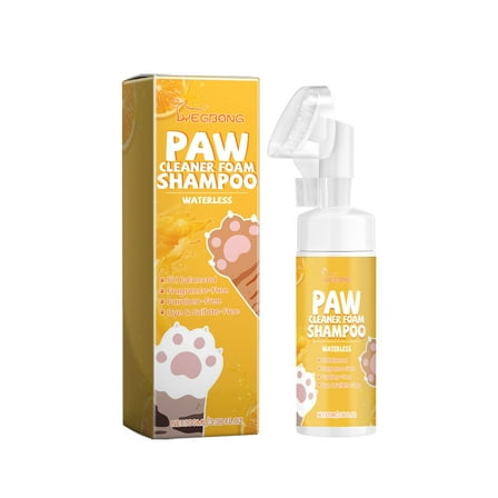 Cadorn 100ml Pet Paw Foam Cleaner - Gentle Cleaning & Moisturizing Care for Dogs & Cats