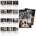 thumbnail image 1 of Cadorn 1PCS 2026 Office Cat Wall Calendar, 12x12 Inch Monthly Planner with Cute Illustrations, Office Theme Home Decor for Workplace Desk New Year Holiday Gifts, 1 of 9