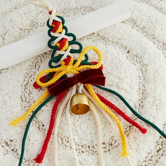 Cadorn 1PCS Decorative Hanging Ornament B,Festive Wall Decor for Holiday Christmas Tree Xmas Party Supplies,Wooden Accent Pendants Indoor Seasonal Decorations