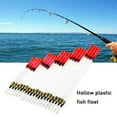thumbnail image 1 of Cadorn 20pcs Mixed - Size Plastic Fishing Floats Set - Transparent Crystal Waggler Floats for Freshwater & Saltwater, 1 of 1