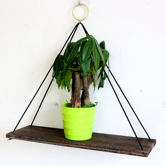 Cadorn 2PC Wooden Floating Wall Shelves - Decorative Storage Rack for Home