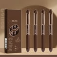 thumbnail image 1 of Cadorn 4 PCS Quick-Dry Scented Gel Pens, Coffee-Colored Ink Pens for Exams, Study & Office Supplies, Fast-Drying Smooth Writing Markers with Fragrance for Adults, Home & Work Use, 1 of 5