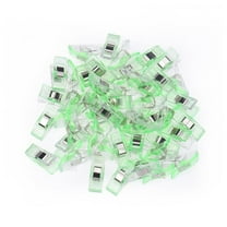 Cadorn 50 - PCS Clear Plastic Sewing & Quilt Binding Clips - Multipurpose Clamps Pack