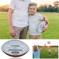 Cadorn 9 - inch American Football, Official Size Youth & Adult Training/Game Ball, Durable Composite Leather, Great Grip