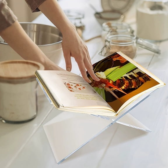 Cadorn Acrylic Transparent Reading Bookshelf: Stylish & Functional