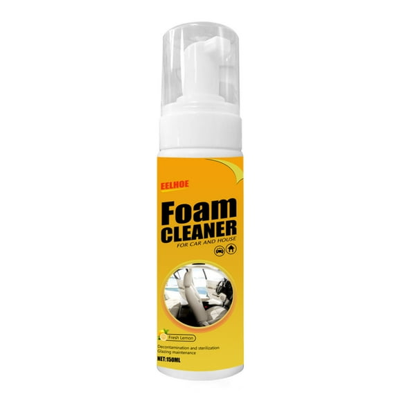 Cadorn All - Purpose Foam Cleaner – 150ml Strong Foam Cleaning Spray – Ideal for Car & Home – Fresh Lemon Scent, Decontamination & Sterilization