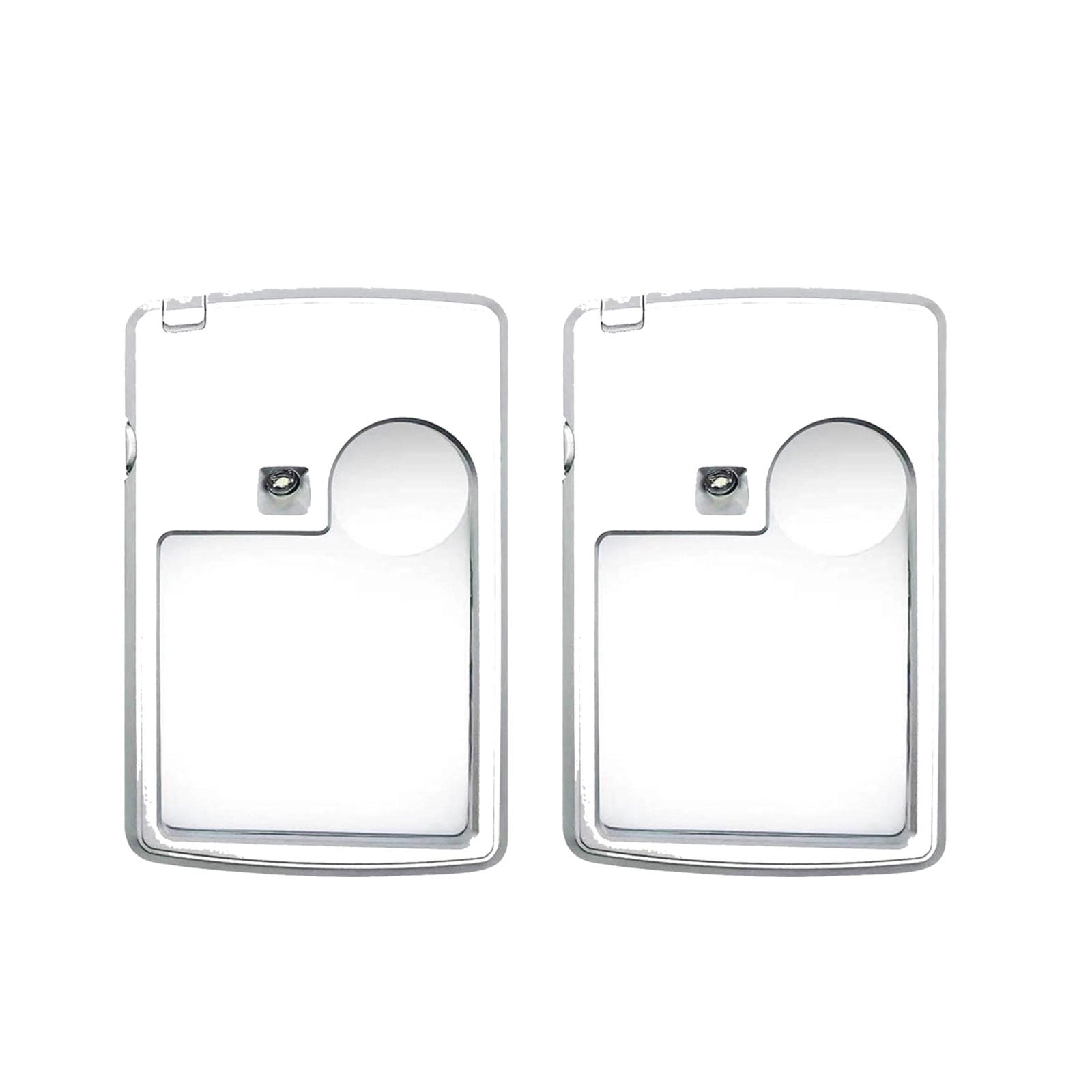 Cadorn Business Card Style HD Glass Reading Tool with LED Light - Perfect for Elderly & Children - Clear Magnification for Reading Instruction Manuals & More